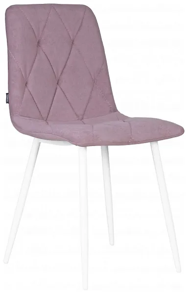 Стул CHILLY ROMBO Лавандовый Simple 48, основание белый фото 2