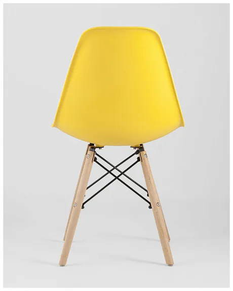 Стул Eames Style DSW желтый (разборный каркас) фото 8