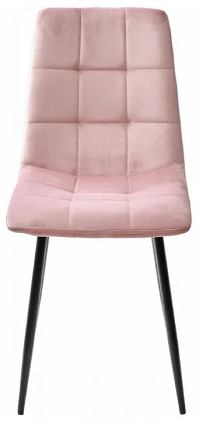Стул BARI UF910-07 PINK, велюр / черный каркас фото 6