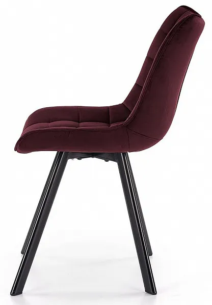 Стул HALMAR K332 бордовый фото 3