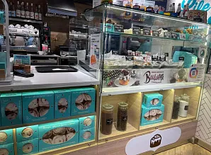 Производство мебели и барной стойки для кафе-пекарни Cinnabon на Лиговском Фото 8