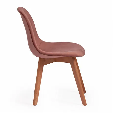 Стул CINDY SOFT (mod. C1021F1) Коралловый, натуральный фото 2