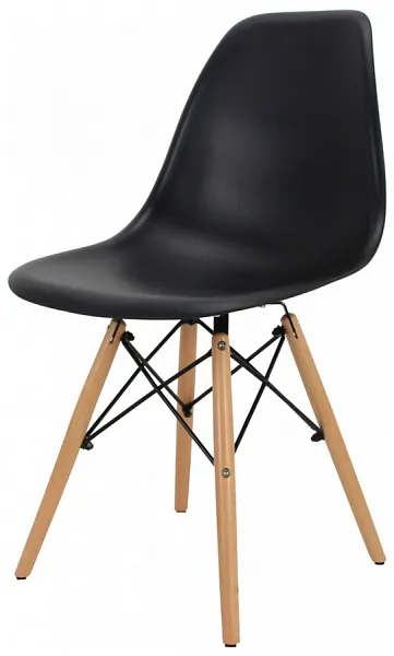 Стул Eames чёрный фото 3