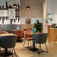 Барная стойка для кафе-пекарни Cinnabon в ТРК Прометей