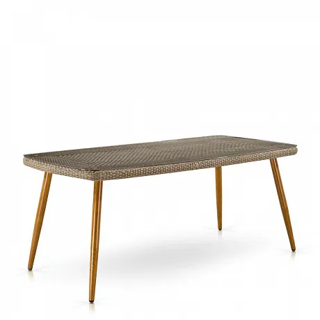 Комплект плетеной мебели T363B/Y363B-W65 Light Brown 4Pcs фото 2