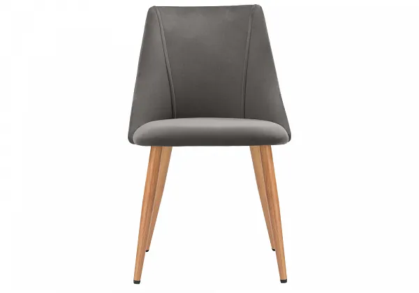 Стул Morgan dark gray / wood фото 2