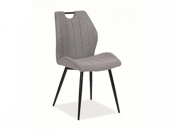 Стул кухонный SIGNAL ARCO (серый/черный мат)
