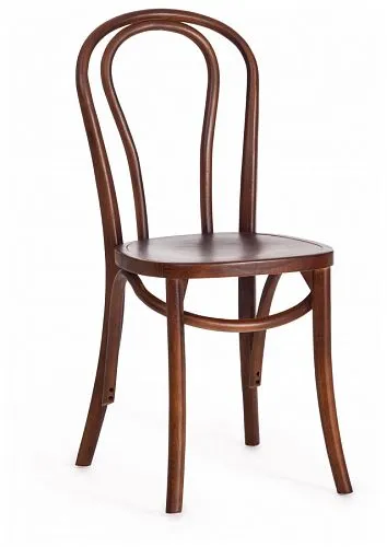Стул THONET CLASSIC CHAIR вяз, тонировка темный орех