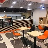 Изготовление мебели для кофейни BodroCoffee в БЦ Сириус