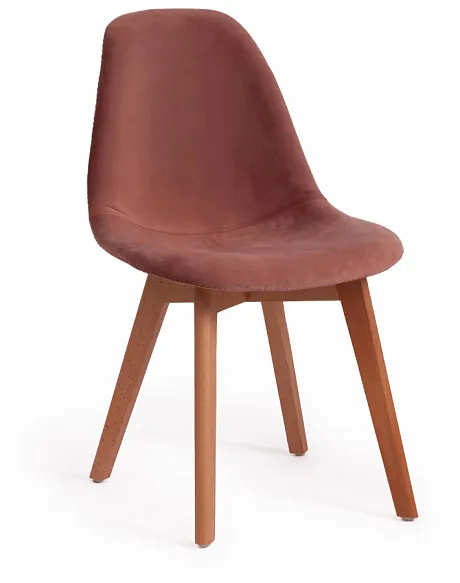 Стул CINDY SOFT (mod. C1021F1) Коралловый, натуральный