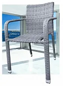 Стул плетеный из ротанга AFM-4030G Grey