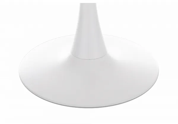 Стол Tulip 90 super white glass фото 3