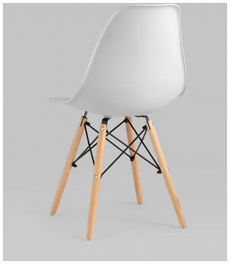 Стул Eames Style DSW светло-серый x4 (разборный каркас) фото 9