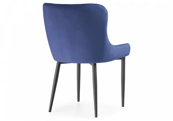 Стул на металлокаркасе Teo dark blue фото 5