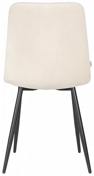 Стул CHILLY ROMBO Бежевый Simple 44, основание черный фото 6