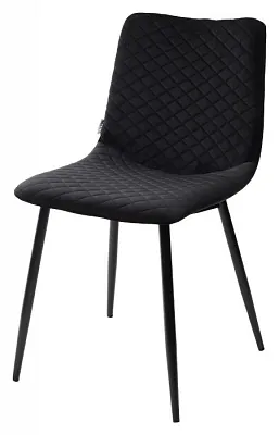 Стул TINTIN BLUVEL-19 BLACK / черный каркас