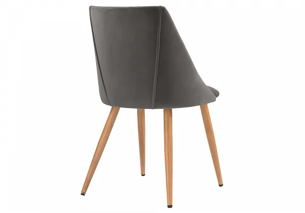 Стул Morgan dark gray / wood фото 4
