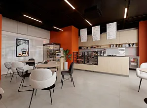 Дизайн-проект кофейни Bodro Coffee в Москве Фото 2