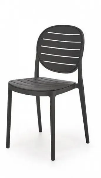 Стул HALMAR K529 черный/черный