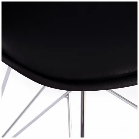 Стул TULIP IRON CHAIR черный фото 8
