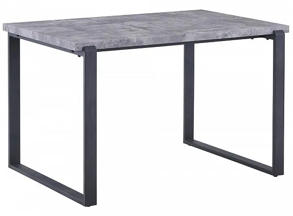 Стол Grey 120x80x77см, серая лава