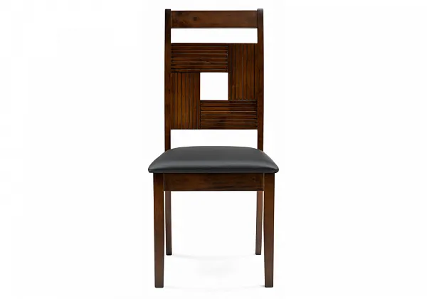 Стул деревянный Kubik dirty oak / black фото 4
