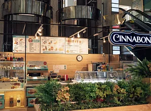 Барная стойка для кафе-пекарни Cinnabon в ТЦ «Невский Атриум» Фото 9