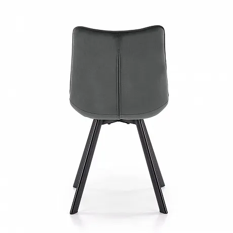 Стул HALMAR K332 серый/черный фото 4