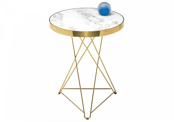 Стол Milena white / gold фото 4