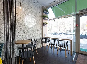 Стильная мебель для кафе Deli by Prime на ул. Шаболовская Фото 2