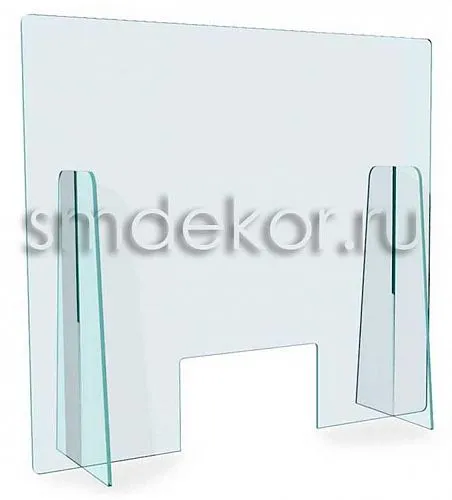 Бескаркасный экран настольный «VIRO glass econom 2»