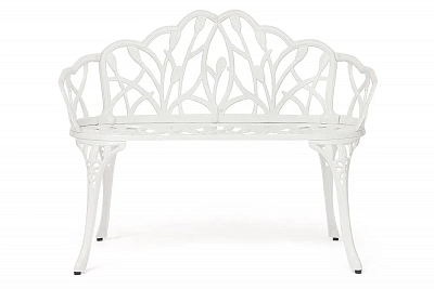 Скамья Secret De Maison Strauss алюминиевый сплав, античный белый